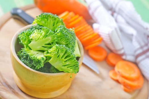 ensalada brocoli y zanahorias